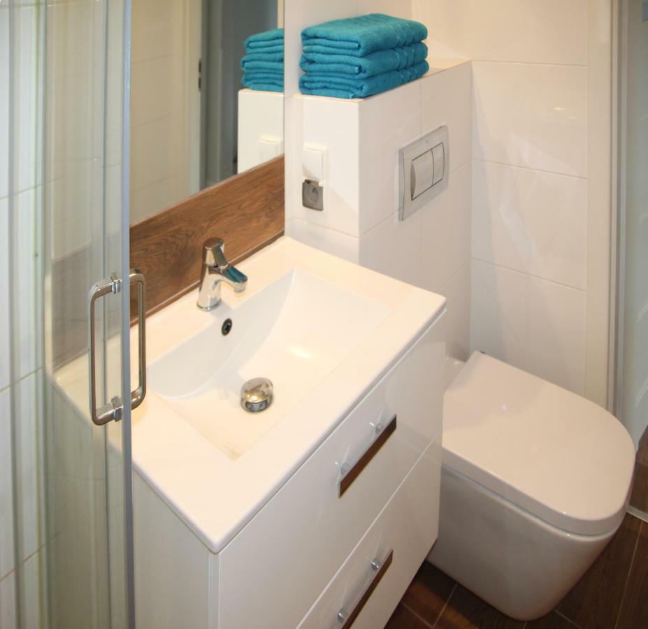 グダニスクApartament Akwamarynaアパートメント エクステリア 写真